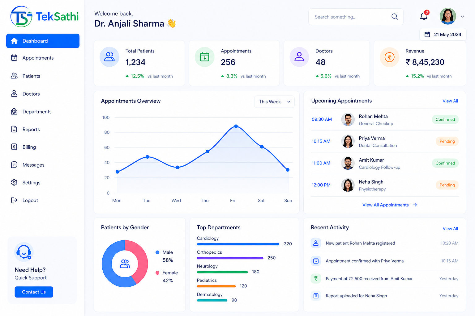 Web Dashboard